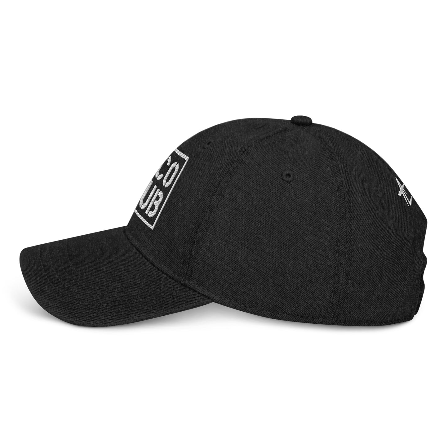 Loco Club Denim Stamp Logo Hat, Black Denim (2025)