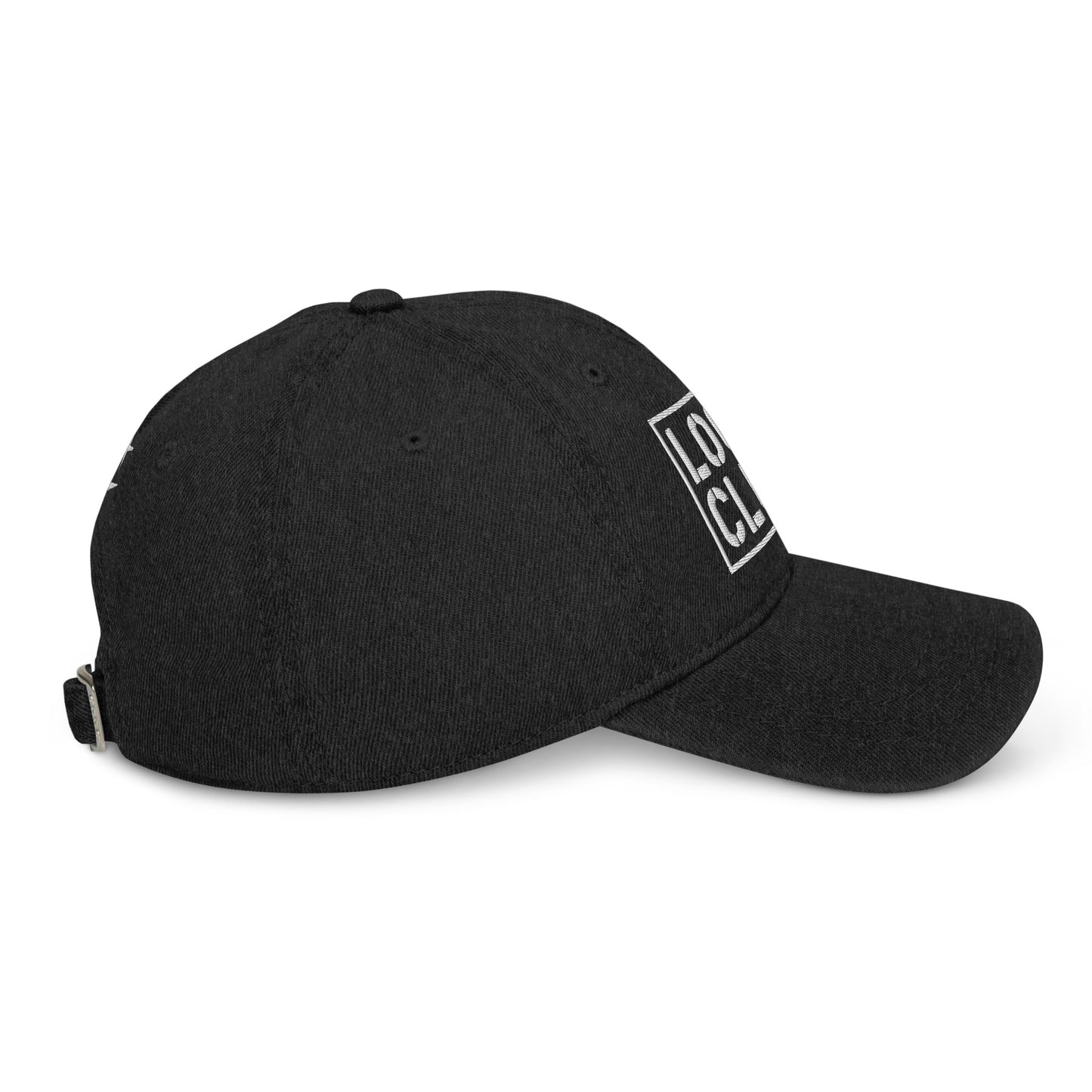Loco Club Denim Stamp Logo Hat, Black Denim (2025)