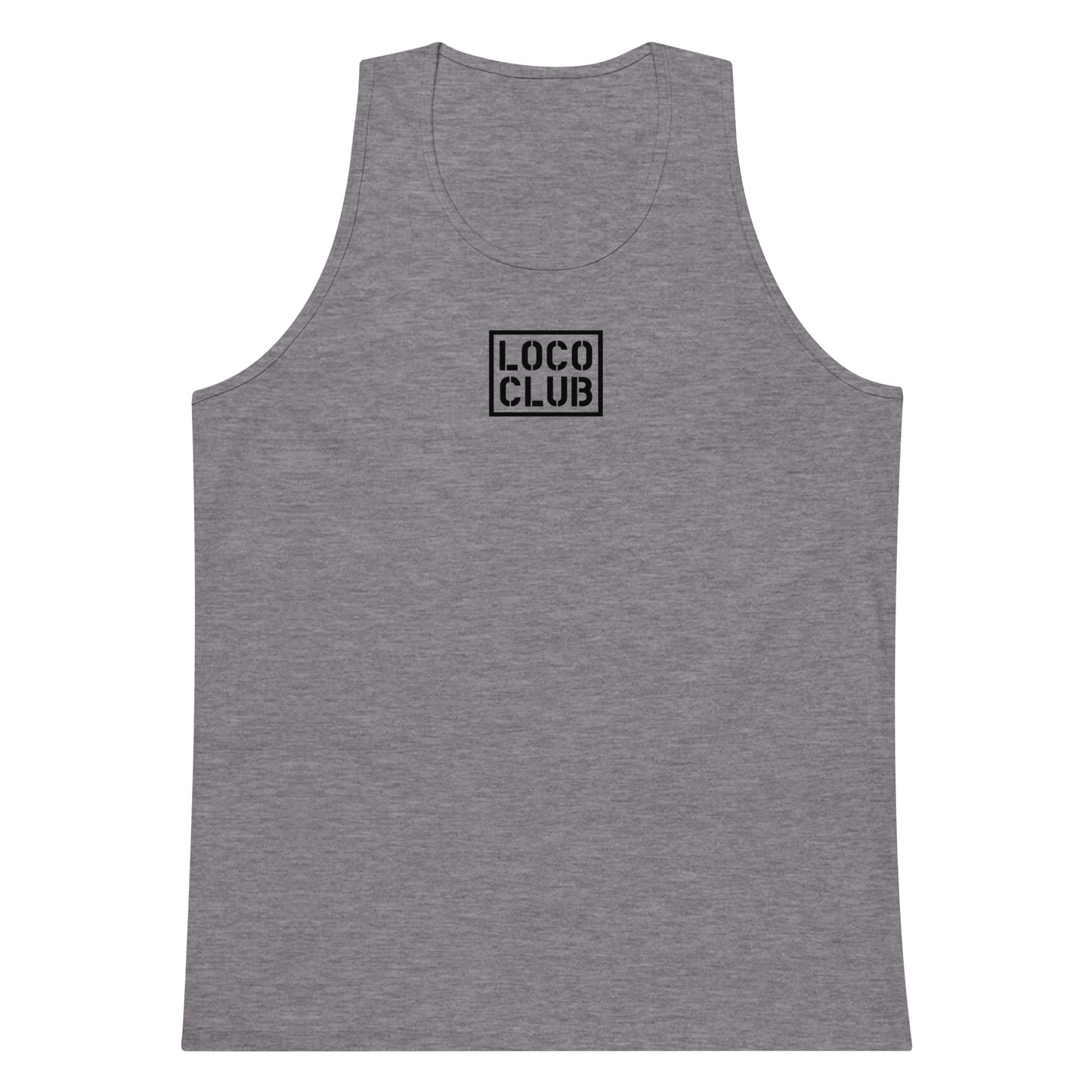 Loco Club Premium Tank Top, Light Heather Gray (2025)