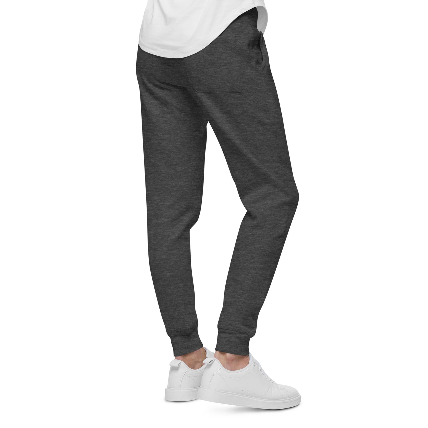 Loco Club Stamp Logo Fleece Joggers, Dark Heather (2025)