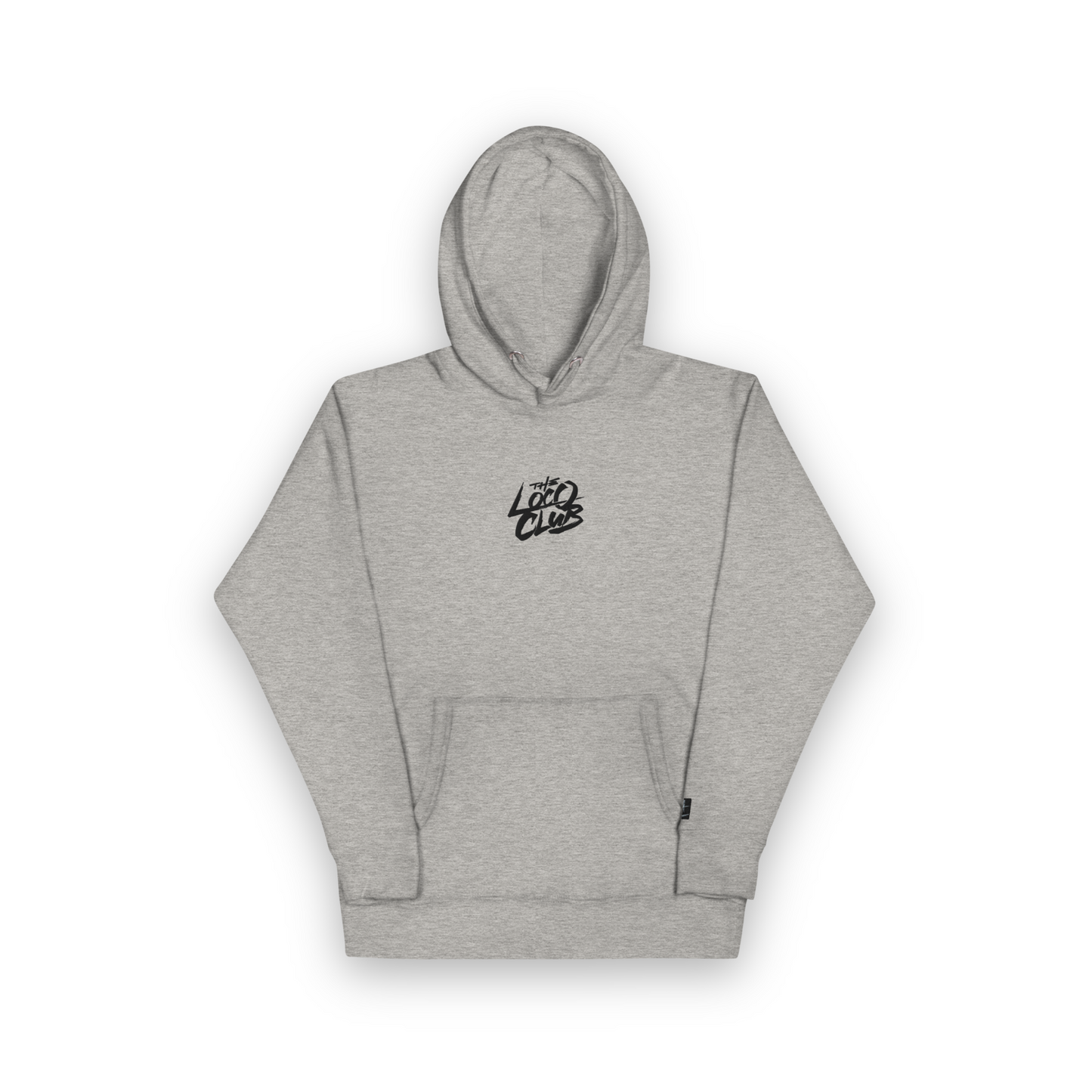 Loco Club VIP Hooded Sweatshirt, Embroidered, Stone Gray (2025)