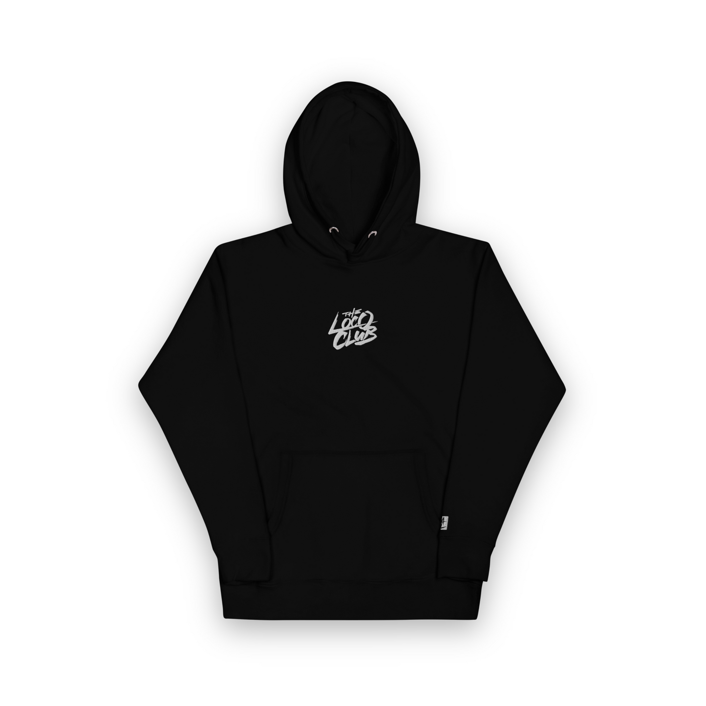 Loco Club VIP Hooded Sweatshirt, Embroidered, Onyx Black (2025)