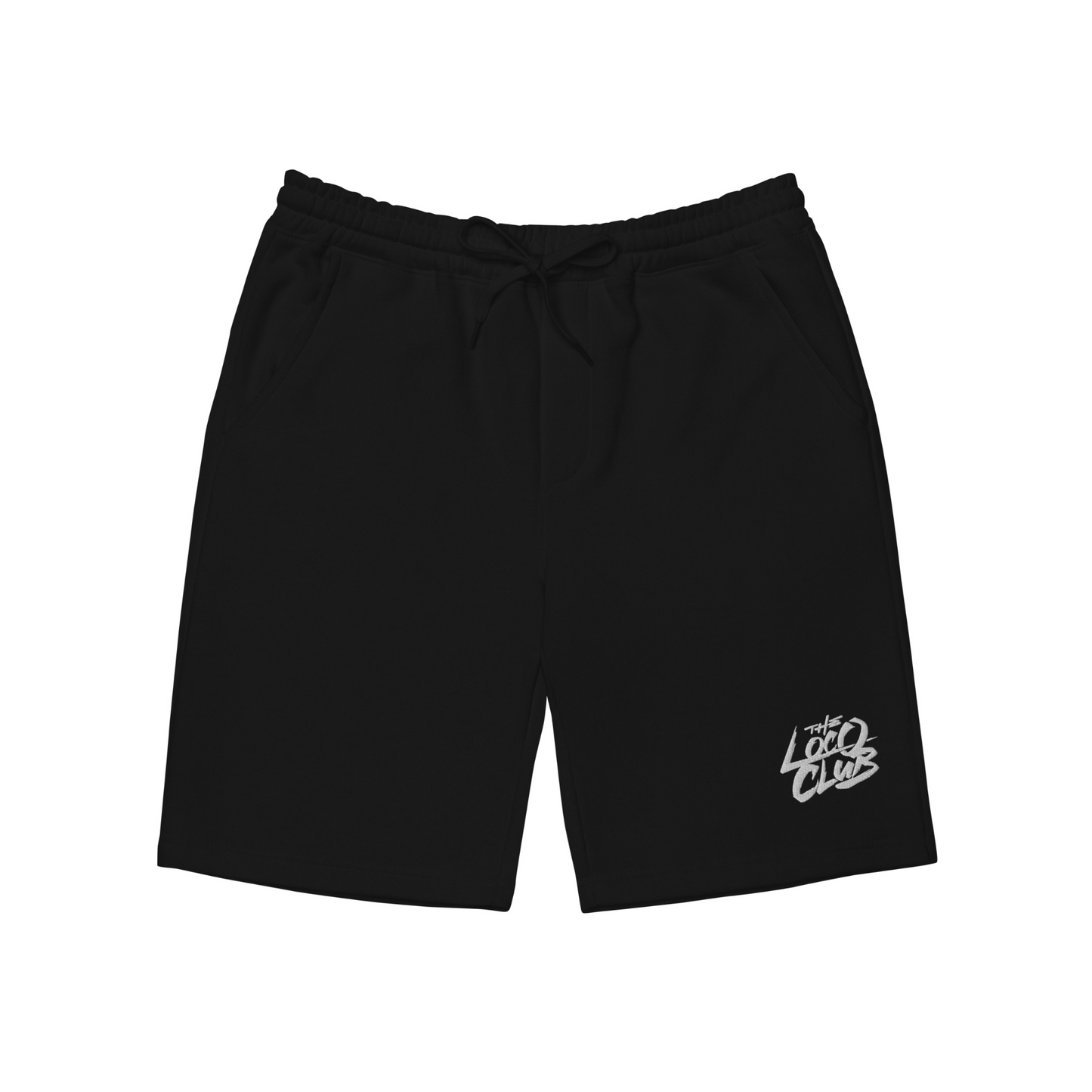 Loco Club Streaming Shorts, Embroidered, Onyx Black (2025)
