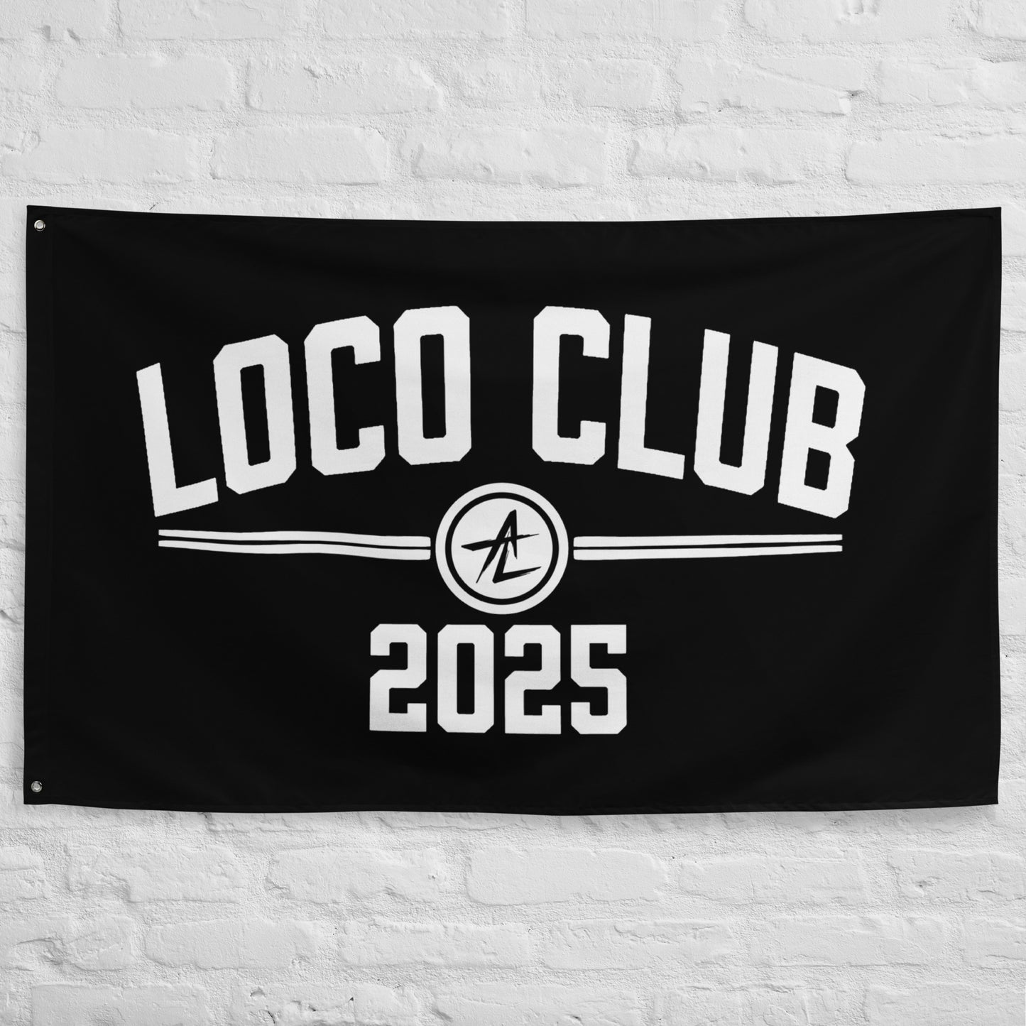 Loco Club Flag, Black, #2 (2025)
