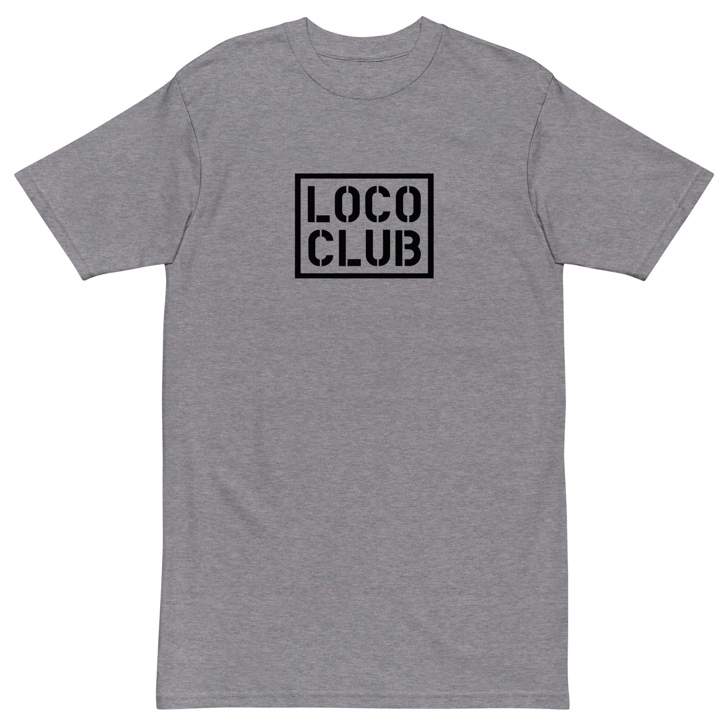 Loco Club Workout Tee, Light Heather Gray (2025)
