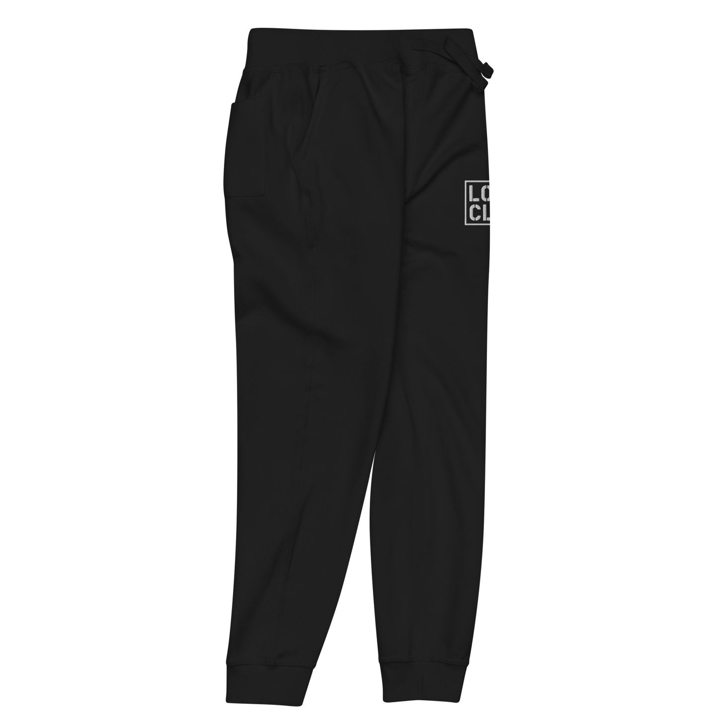 Loco Club Stamp Logo Fleece Joggers, Black (2025)