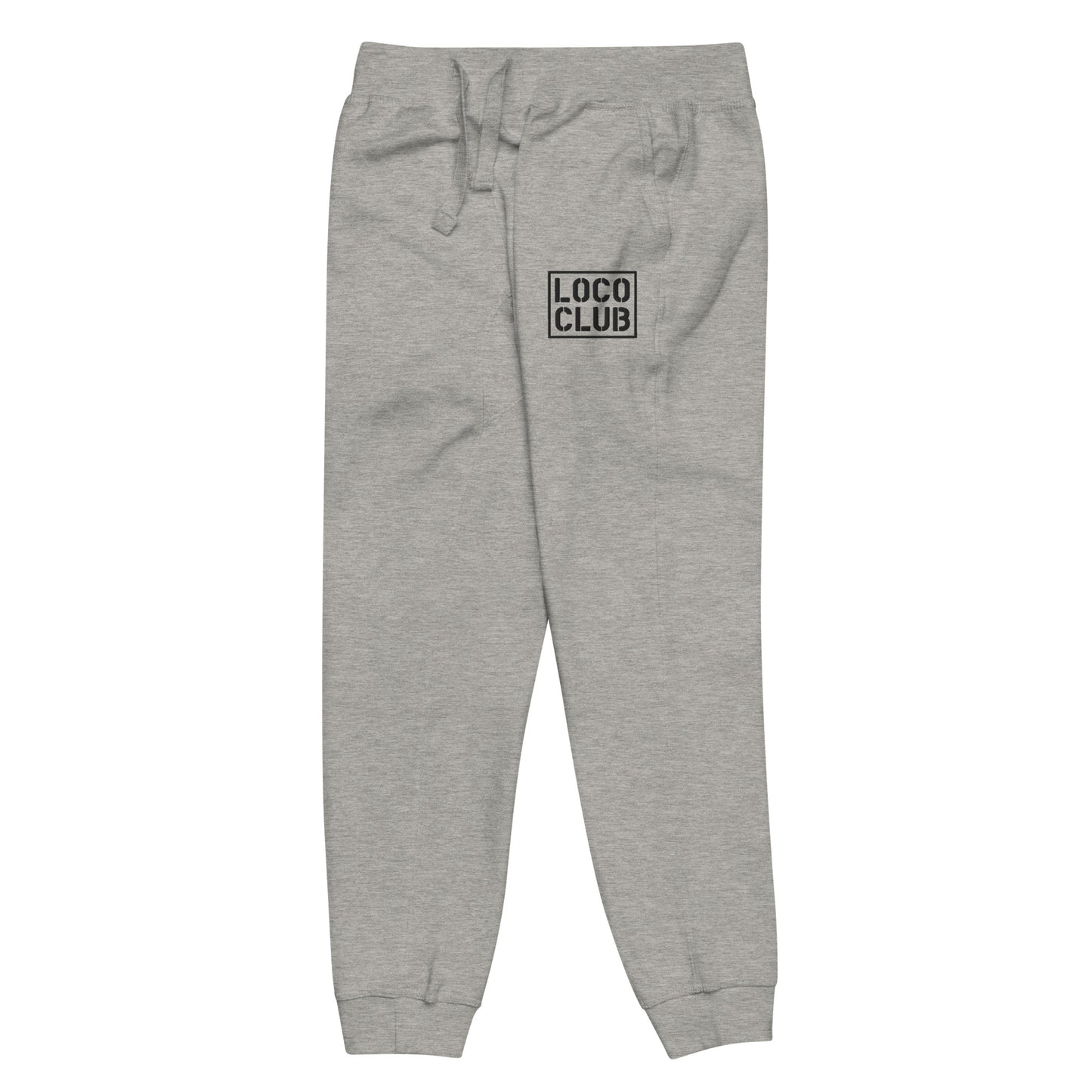Loco Club Stamp Logo Fleece Joggers, Stone Gray (2025)